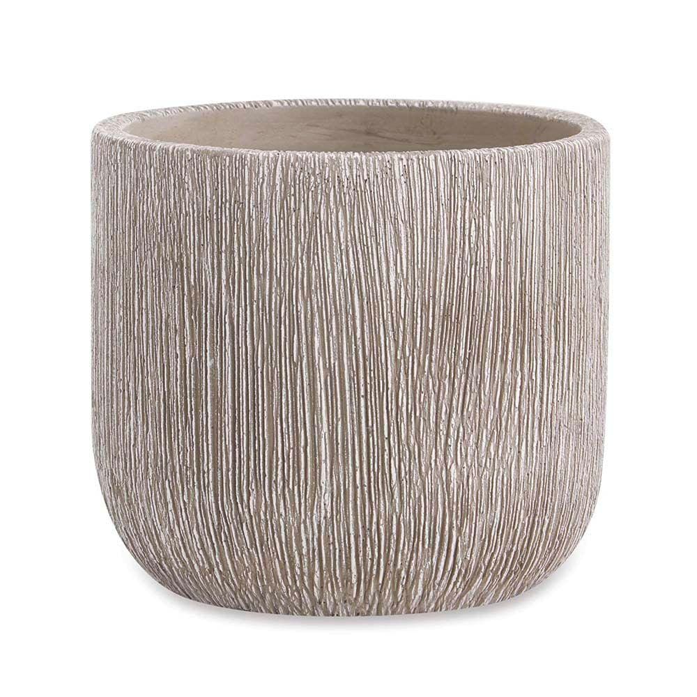 Cachepot em Cimento Cinza - 12cm