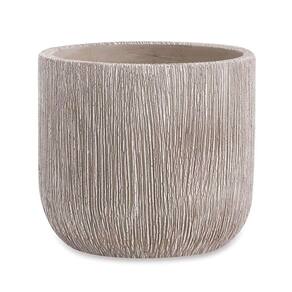 Cachepot em Cimento Cinza - 12cm