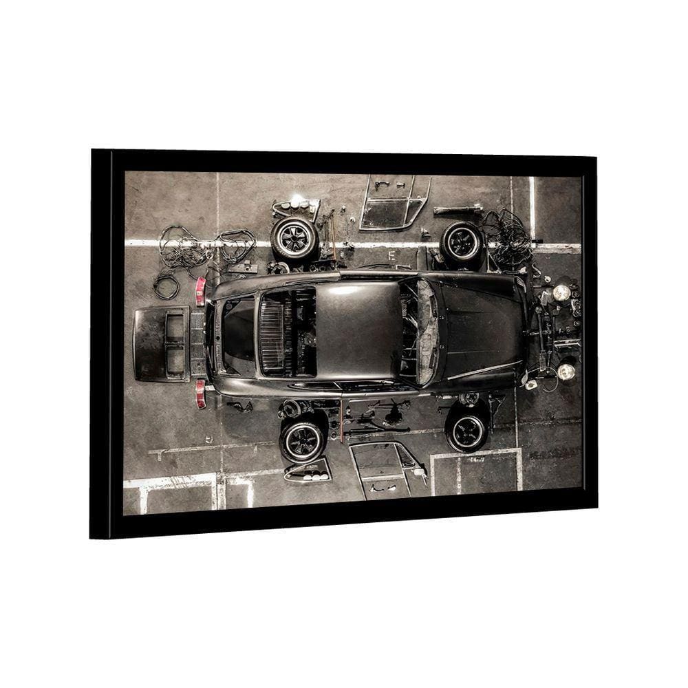 Quadro Porsche Reconstrução Br Artes