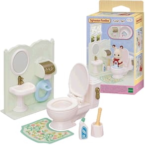 Sylvanian Families Conjunto Toalete do Bebê Acessórios