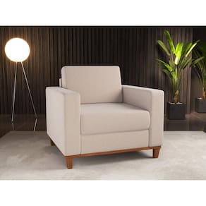 Poltrona Baixa em Veludo Livia Yescasa Bronze