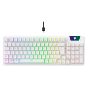 Teclado Force One Atlas Pro Hotswap Rgb Modelo Tkl 60% Switchs Huano Red - Fr.Tc.Ap.01