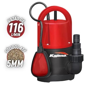 Eletrobomba De água Kajima Qwl105 Com Boia Regulável 110v