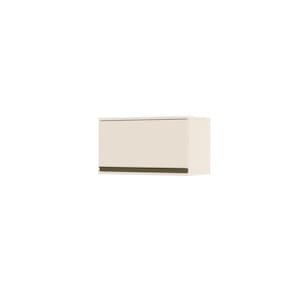 Armário Aéreo De Cozinha 60 Cm 1 Porta Basculante Connect Henn Off White