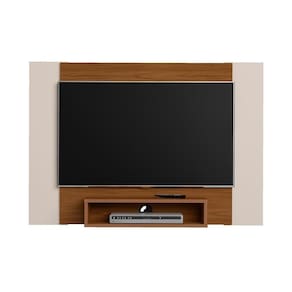 Painel Para Tv Até 47" Cine Cedro Artely Cedro/off White