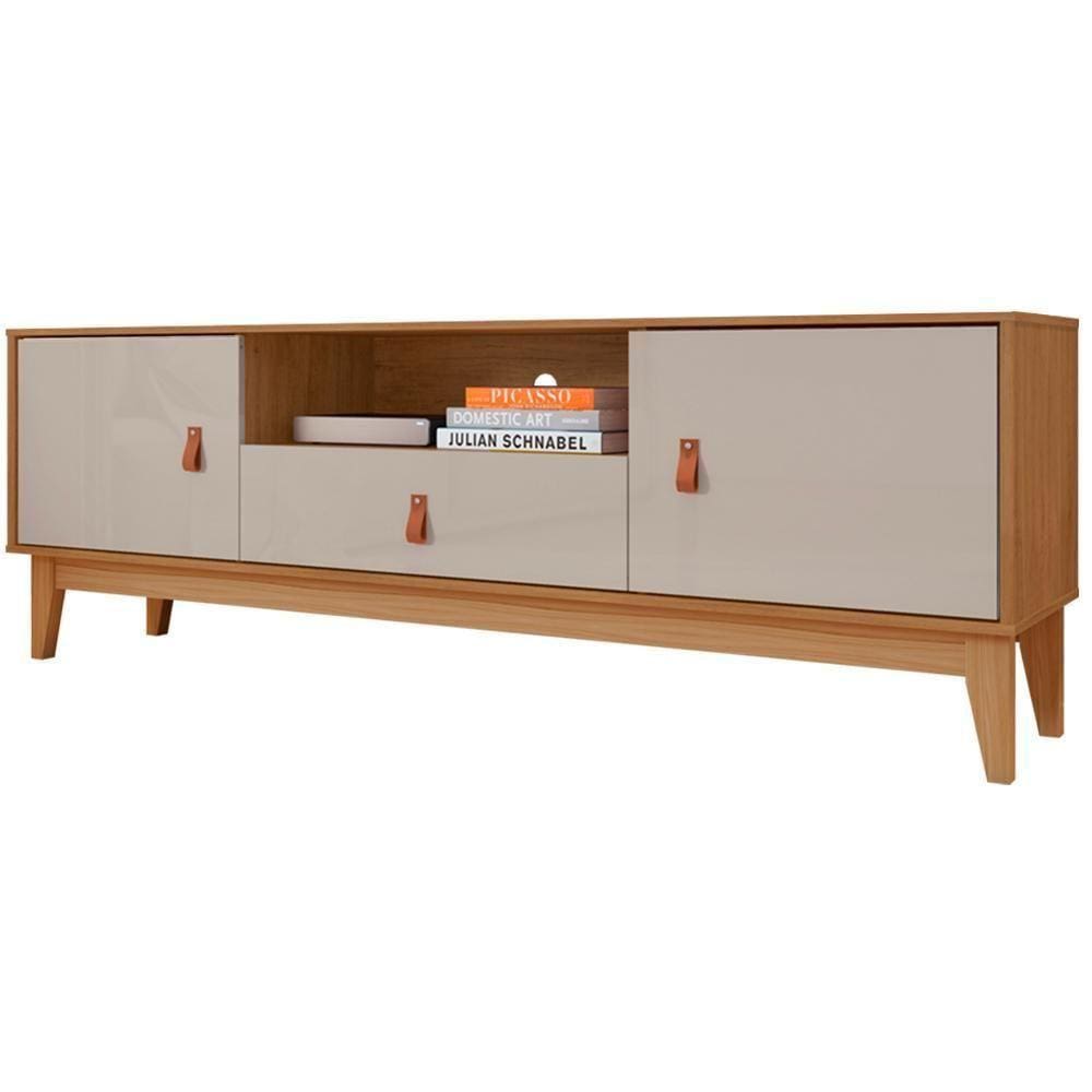Rack Para Sala 160 Cm 011096 Cedro Off White Dcasa Cedro Off White