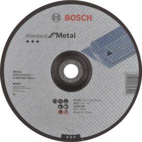 Disco Corte 4.1/2" x 7/8" 2 Telas Fino Inox 2608.619.383 - Bosch