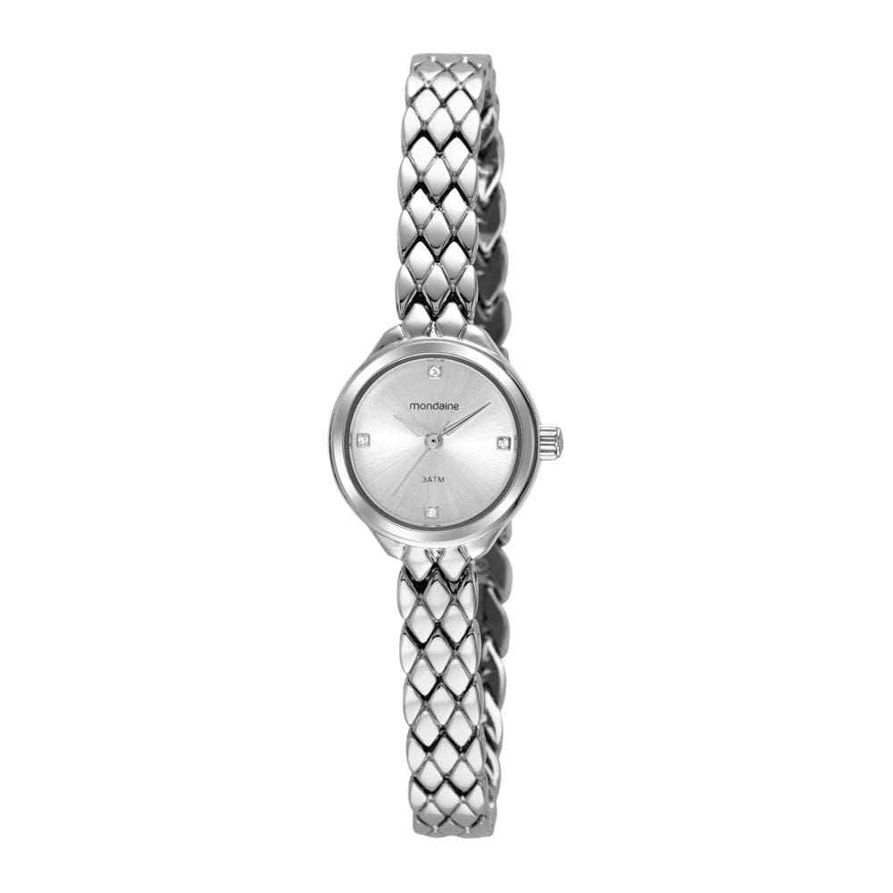 Relogio Mondaine Feminino Ref: 99614l0mvnm2 Social Mini Prateado