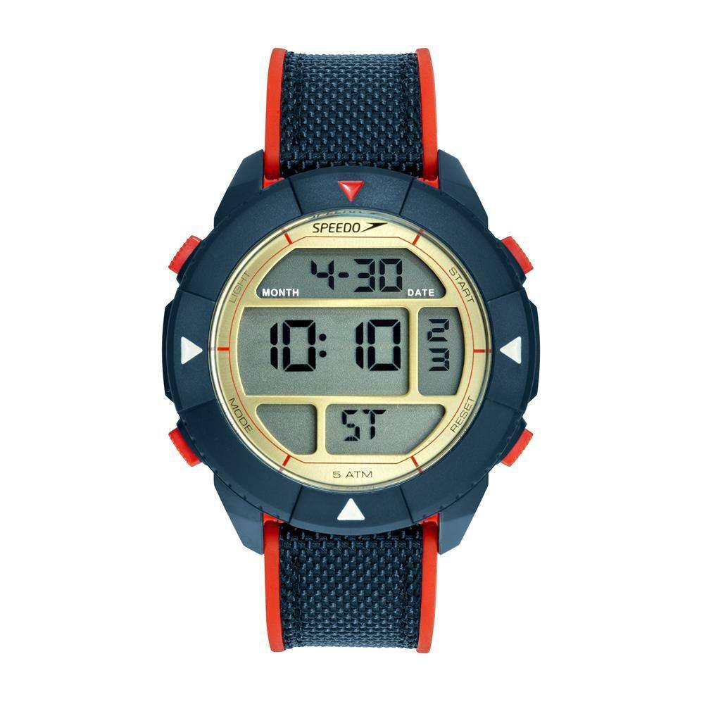 Relógio Speedo Masculino Ref: 15093g0evnv3 Esportivo Digital Azul