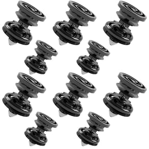 Kit 10 Grampos Presilhas Para Forro Porta Audi A1 A4 A5 A6 A7 Q3 Q5 Q7 RS5 RS7 TT TTS