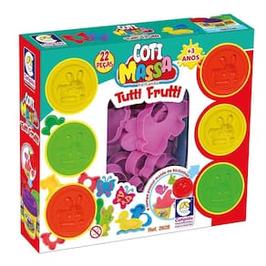 Coti Massa Tutti Frutti Família - Cotiplás