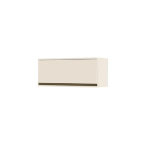 Armário Aéreo De Cozinha 80 Cm 1 Porta Basculante Connect Henn Off White