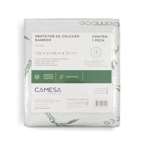 Protetor De Colchão Impermeável Casal Blend Bamboo