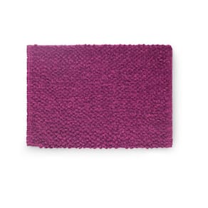 Tapete Banheiro Micro 60x40 Antiderrapante Camesa Beringela