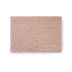 Tapete Banheiro Micro 60x40 Antiderrapante Camesa Rose