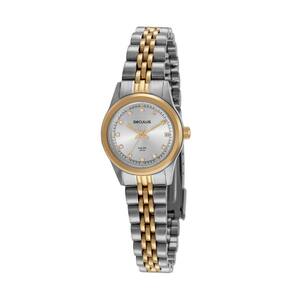 Relógio Seculus Feminino Ref: 44052lpsvba2 Clássico Aço Bicolor
