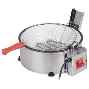 Tacho de Fritura Elétrico 7,5 Litros Bacia Esmaltada Marchesoni