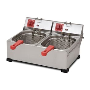 Fritadeira Elétrica Profissional 2 Cubas 12 Litros Marchesoni