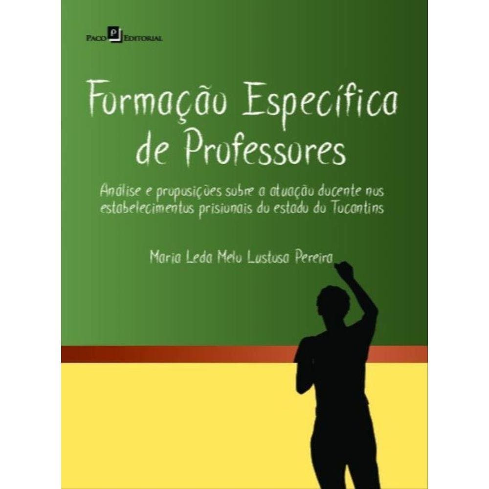 Formação Específica De Professores