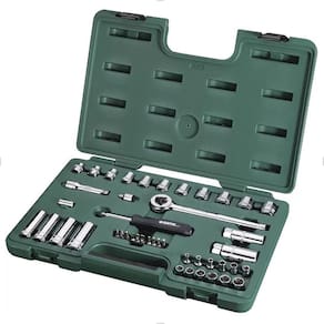 Jogo De Soquete Sextavado 1/4Pol. Com 44 Peças St09527 Sata