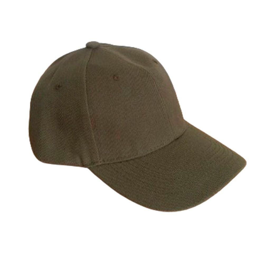 Boné Chapeu Bombeta Básico Unissex Ajustável Liso Aba Curva
