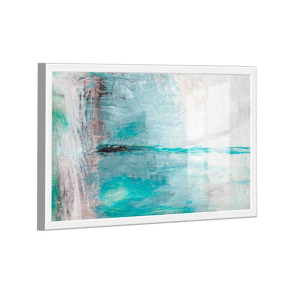 Quadro Pintura Água Abstrato -- Br Artes