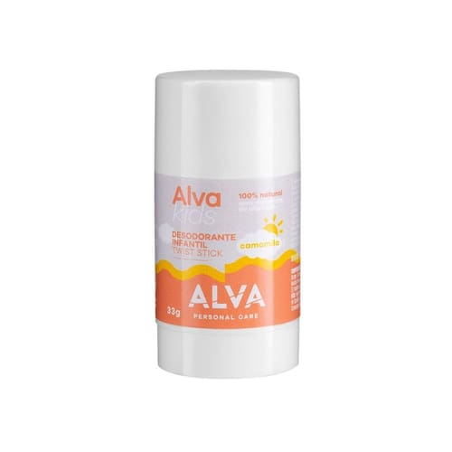 imagem-Alva Personal Care Kids Camomila Vegano - Desodorante Em Barra Infantil 33g