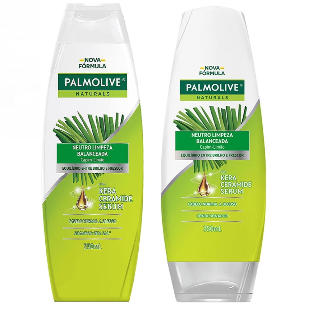 Shampoo e Condicionador Palmolive Neutro Limpeza Balanceada 350ml