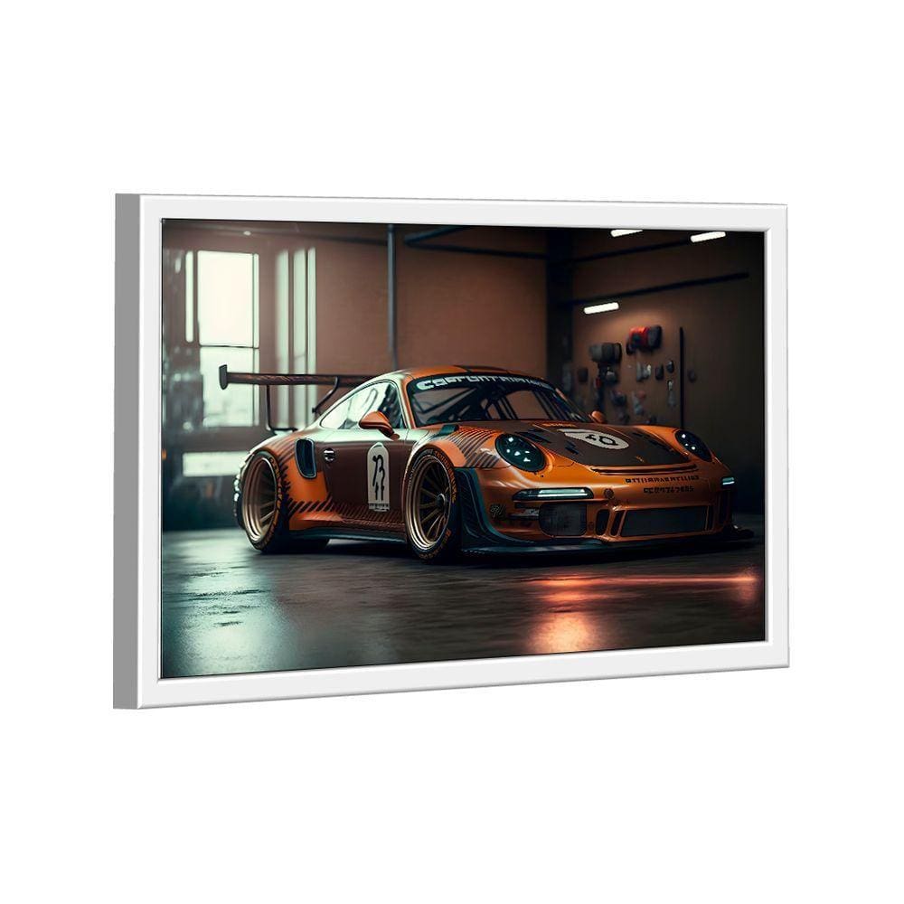 Quadro Porsche Gold -- Br Artes