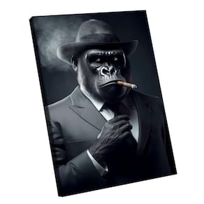Quadro Monkey Gangstar -- Br Artes