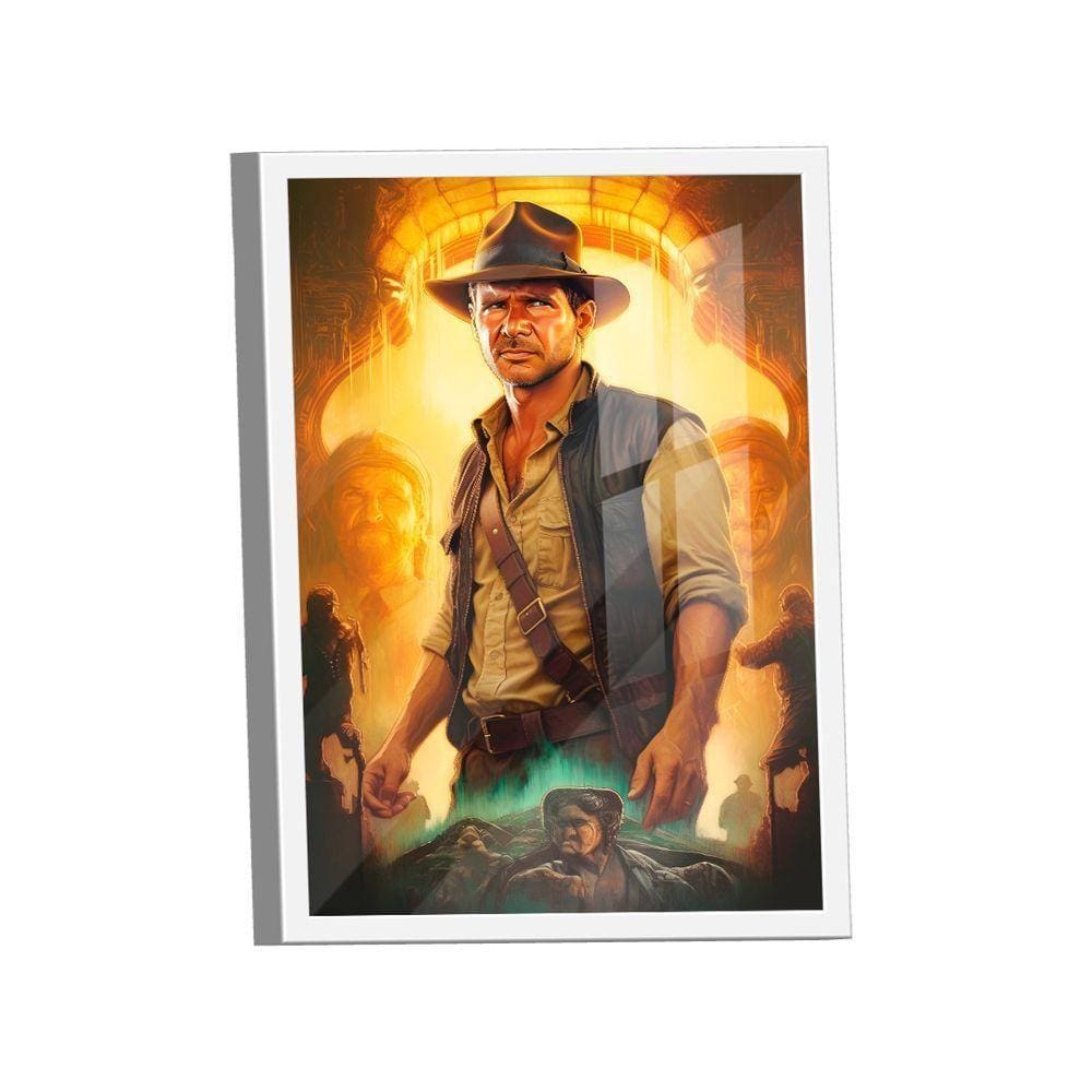 Quadro Indiana Jones Br Artes