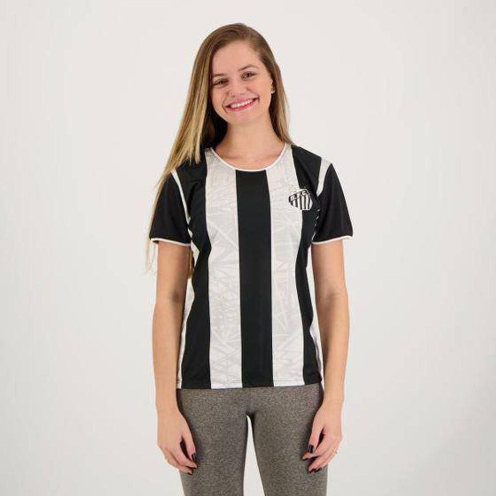 Camisa Santos Poetry Braziline Feminina