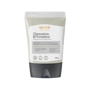 Máscara Facial de Argila Branca Clareadora e Firmadora Labotrat 130g