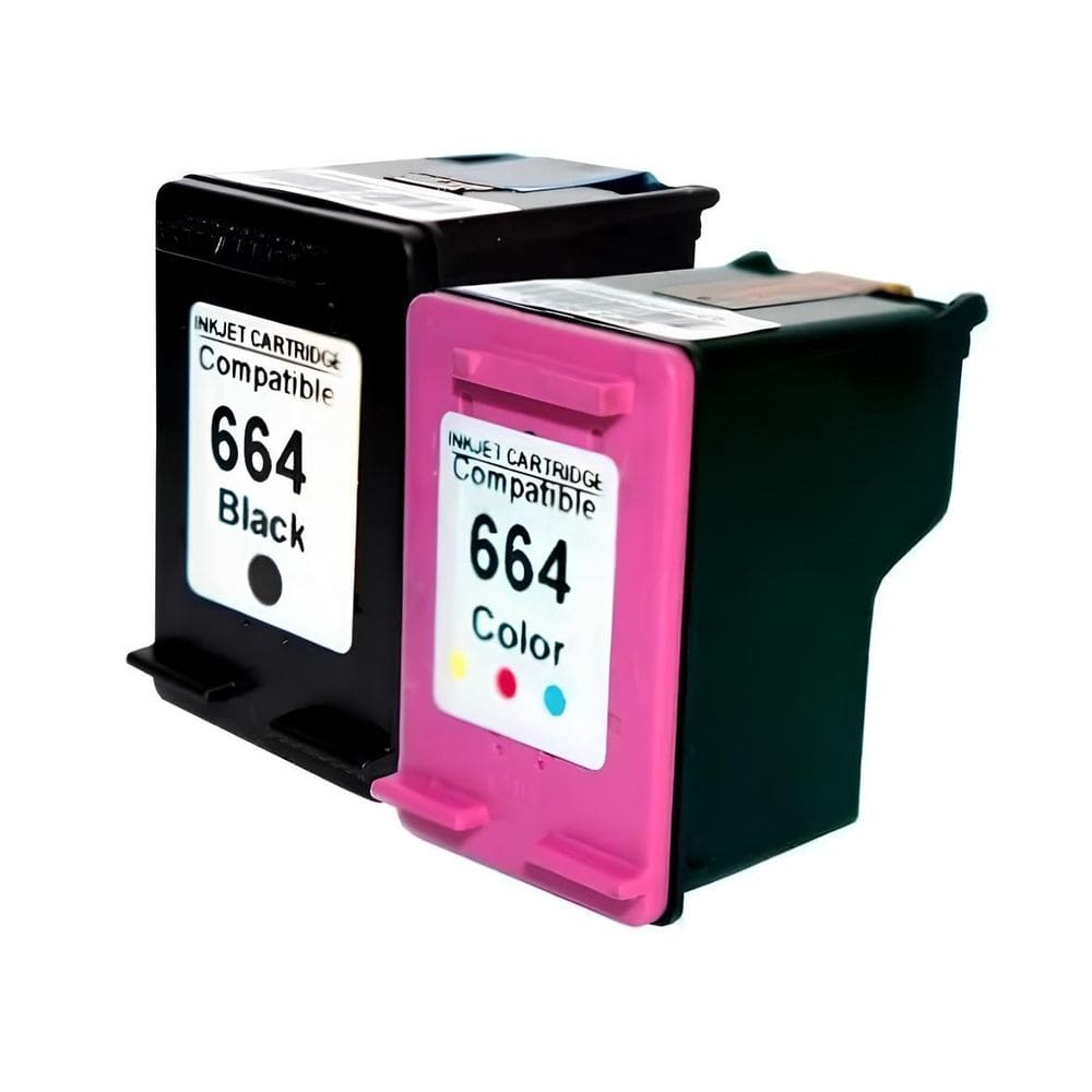 Kit Cartucho Para Impressora 3636 664 compatível