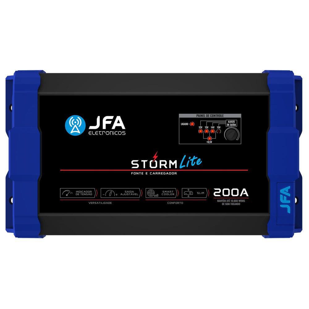 Fonte Carregador Automotivo Jfa 200a Storm Lite 12v Bivolt