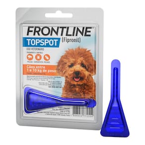 Frontline TopSpot Antipulgas e Carrapatos Cães 1 a 10kg
