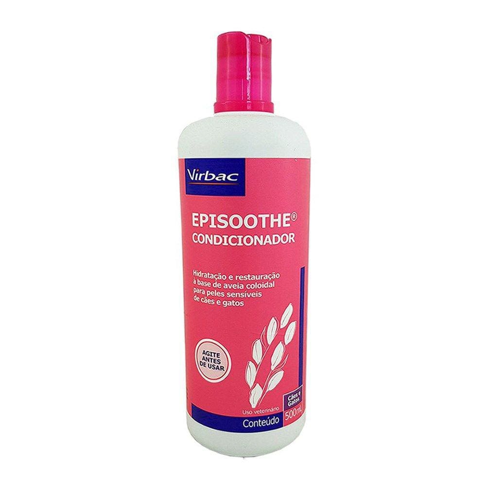 Condicionador Virbac Episoothe Pele Sensível para Cães e Gatos 500ml