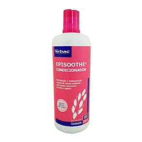 Condicionador Virbac Episoothe Pele Sensível para Cães e Gatos 500ml