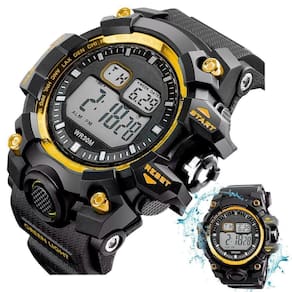 Relogio Ajustavel Prova Dagua Digital Silicone Corrida Grande Esportivo Robusto