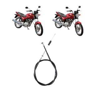 01 Cabo Embreagem Authomix Honda Cg 125 Titan Ks 0.1L 2V OHC Monocilindrico 1999 A 2004