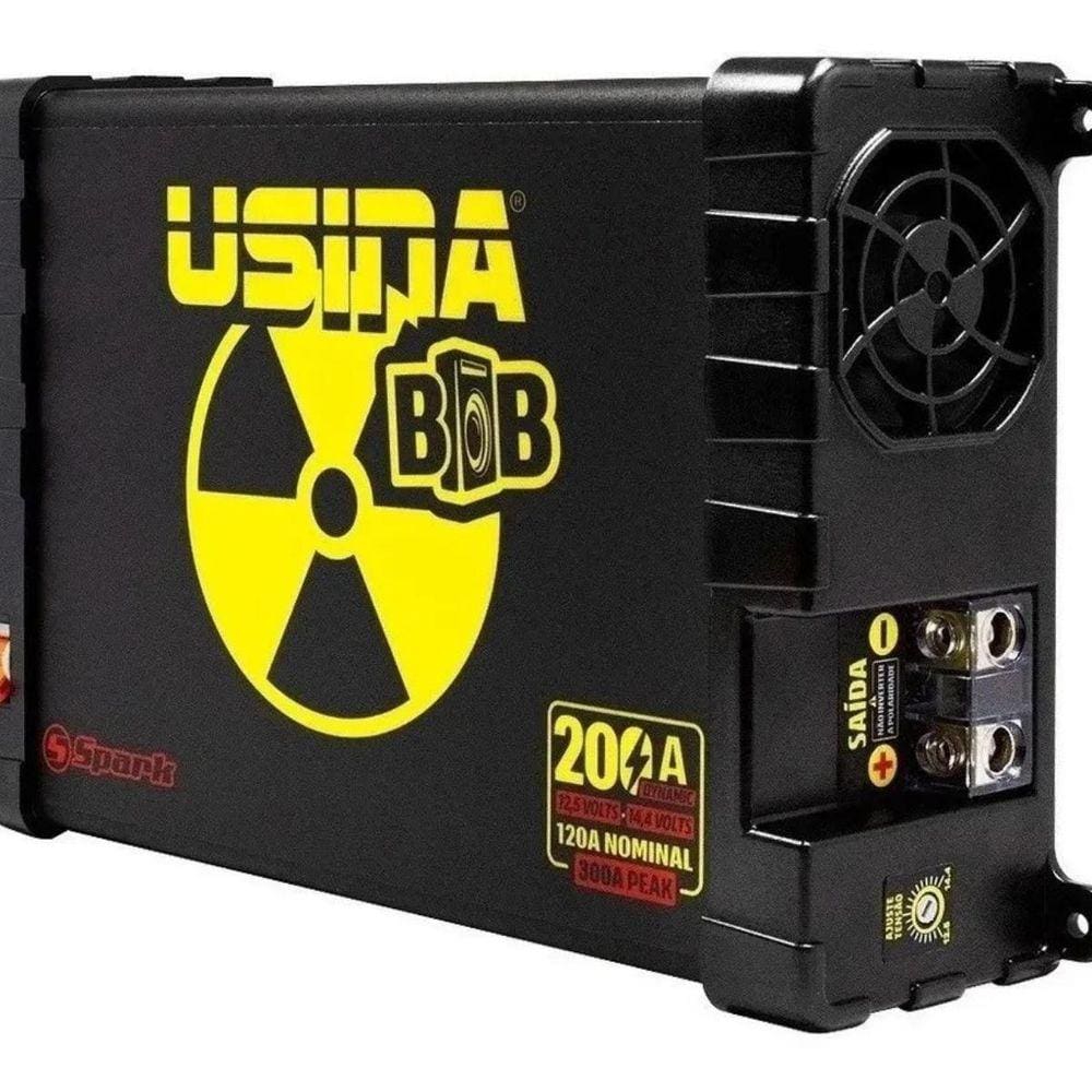 Fonte Usina 200 Amperes Bob Para Caixa Trio Bivolt 14,4v
