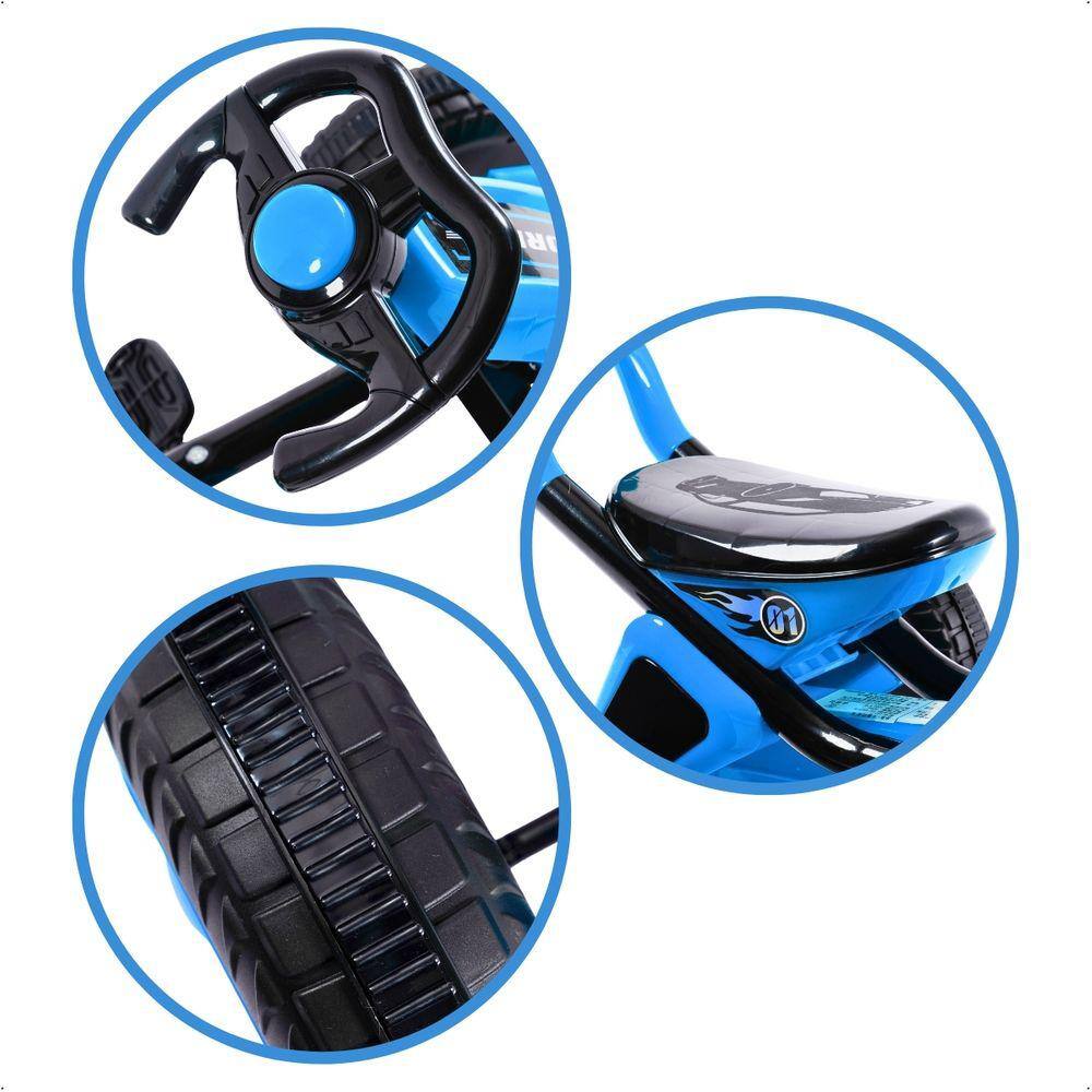 Carrinho Infantil Go Kart Azul 1453 | Casas Bahia