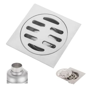 Ralo 10x10 Inox Banheiro Lavabo  Anti Odor Anti Inseto Rapido Escoamento Seguro Resistente