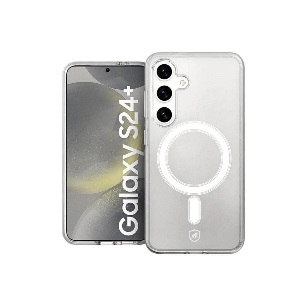 Capa Magsafe Para Samsung Galaxy S24 Plus - Transparente - Gshield