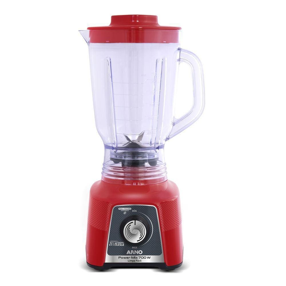 Liquidificador Arno Power Mix Limpa Fácil 700W Vermelho LQ36
