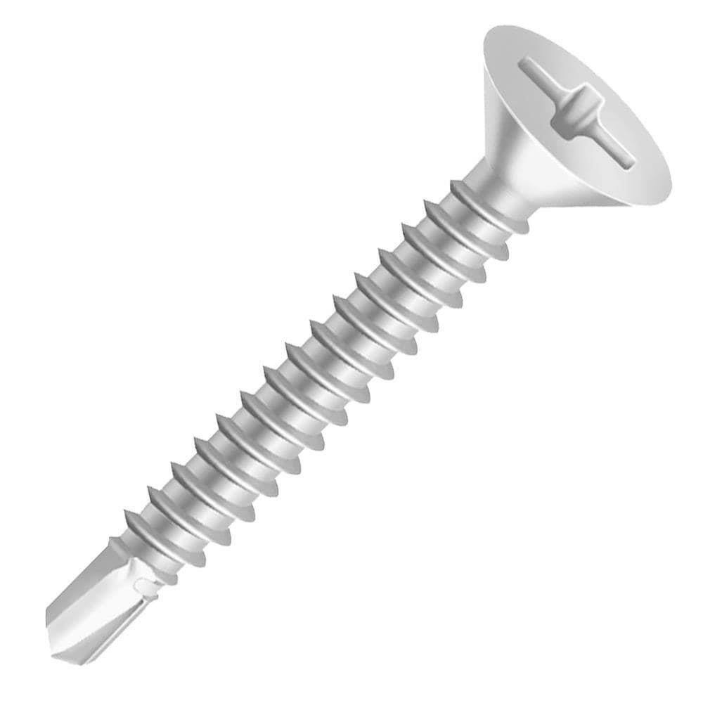 Parafuso Ciser Cabeça Chata Ponta Broca 3,9x13 - Embalagem com 500 Unidades