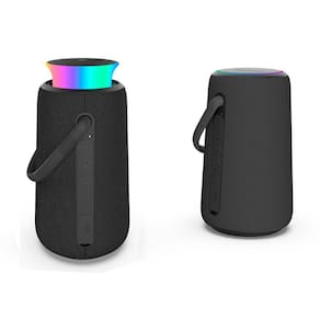 Caixa De Som Glory Bluetooth 5.3 Preto Com Alça