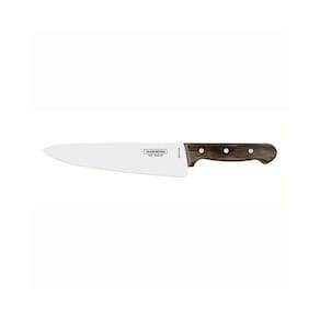 Faca Para Carne Em Inox E Cabo Castanho Polywood 10pol - Tramontina