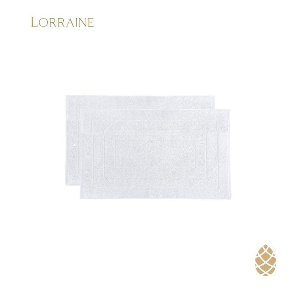 Kit 2 Toalhas Piso Para Pés Murano 50X80Cm Buettner 100% Alg