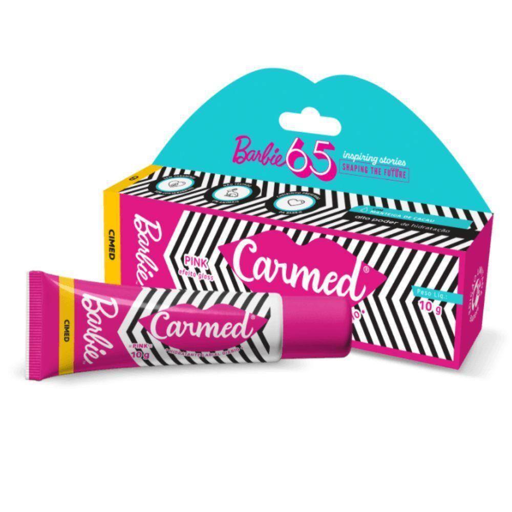 imagem-Hidratante Labial Carmed Barbie Pink 10G